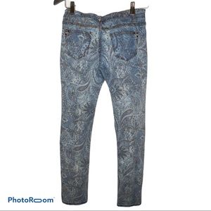 Vigoss patterned skinny jeans CHILDS size 14